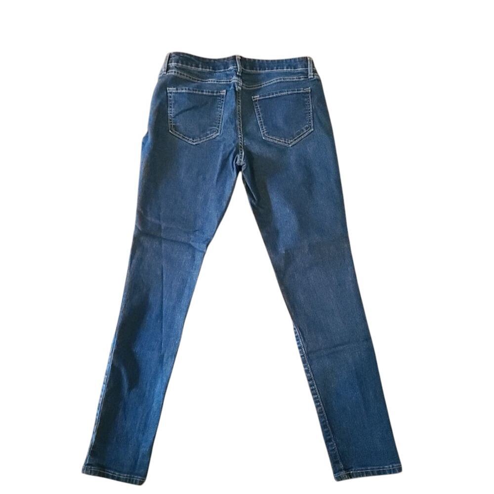 Old Navy Super Skinny Mid Rise Denim Stretch Jeans